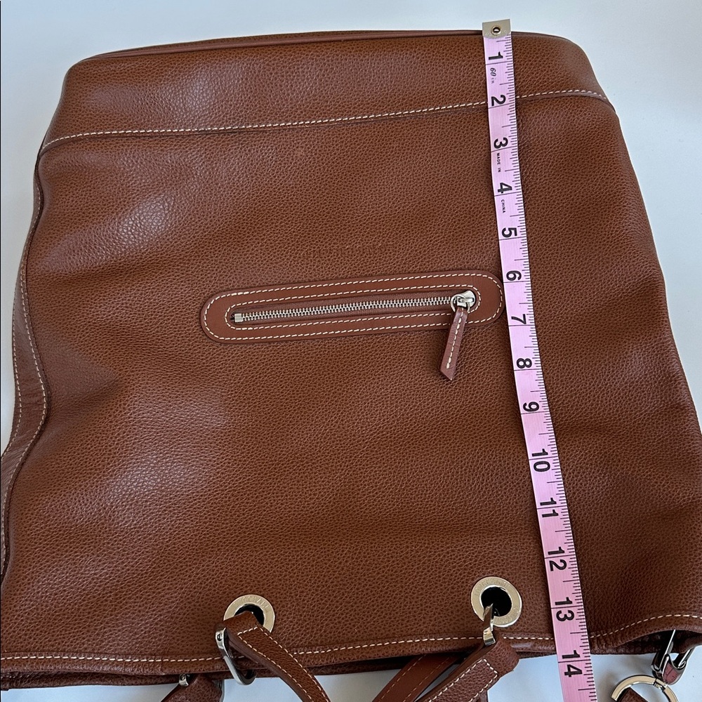 Longchamp Pebble Leather Vintage Tote - Picture 3 of 14